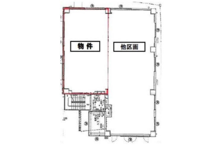 八幡山駅ＴＯＹＡ５ビル　２階区画